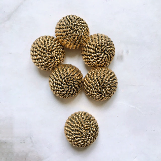 LOT DE 5 BOUTONS TRONK 21MM