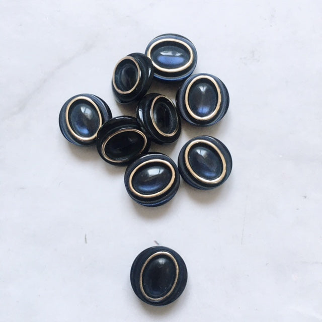 LOT DE 7 BOUTONS PIN 14MM