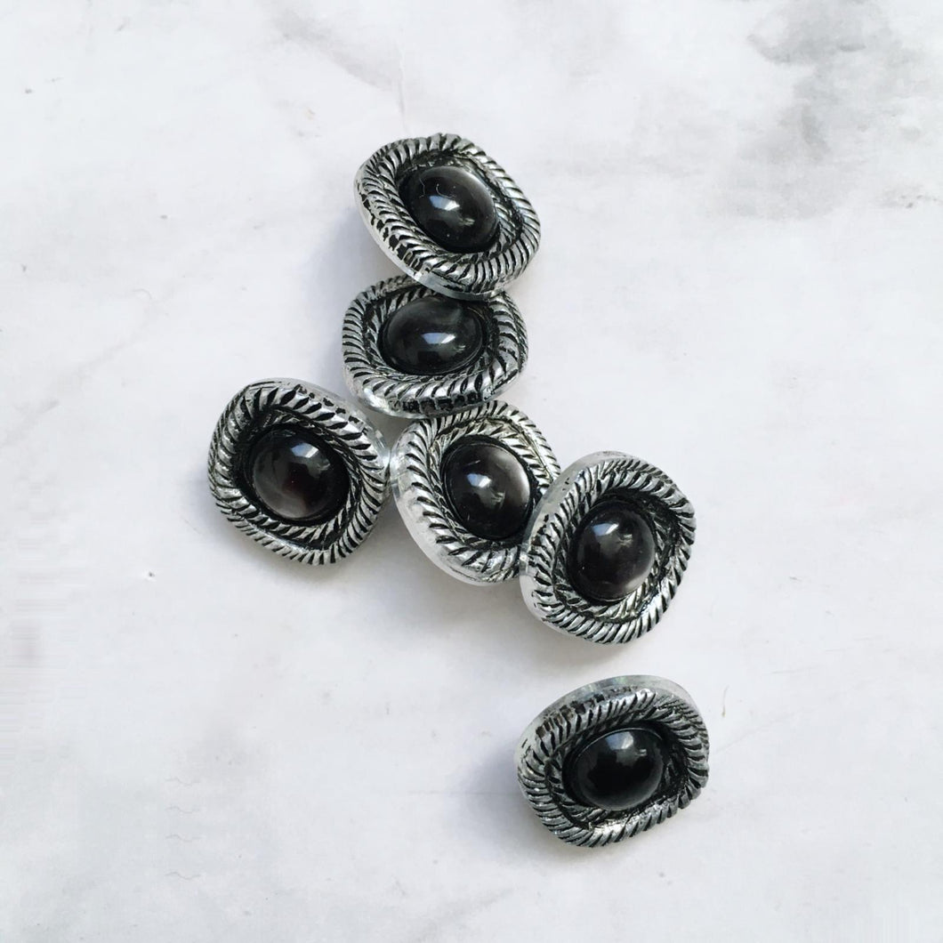 LOT DE 7 BOUTONS LUCE  14mm