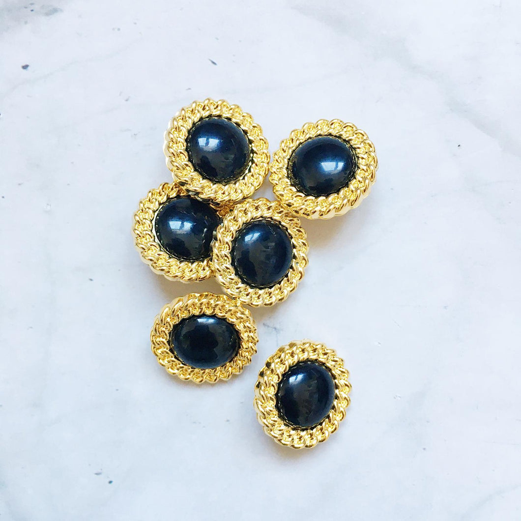 LOT DE 6 BOUTONS DANNI 20MM