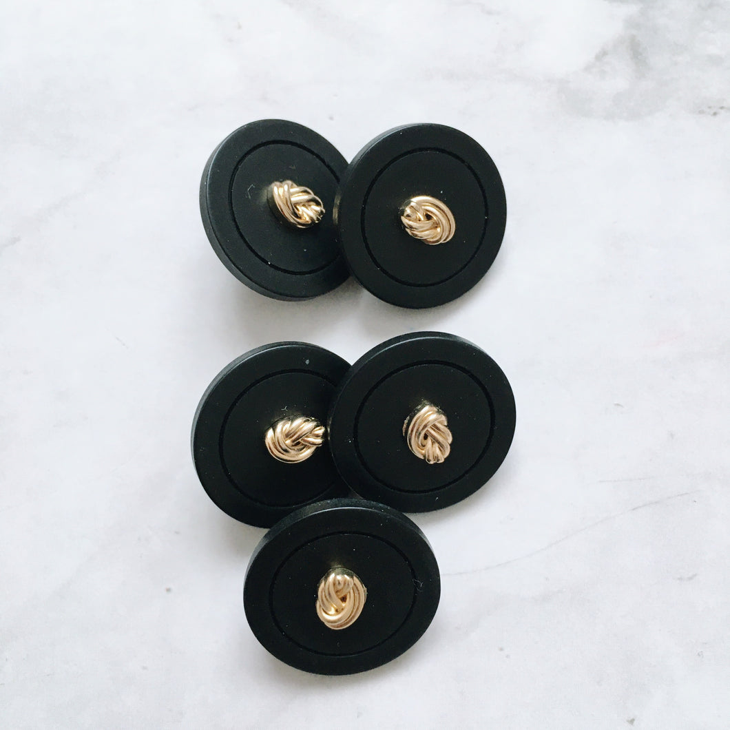 LOT DE 6 BOUTONS PINTÍ 17MM